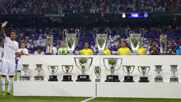 Raul helped Real Madrid win countless titles